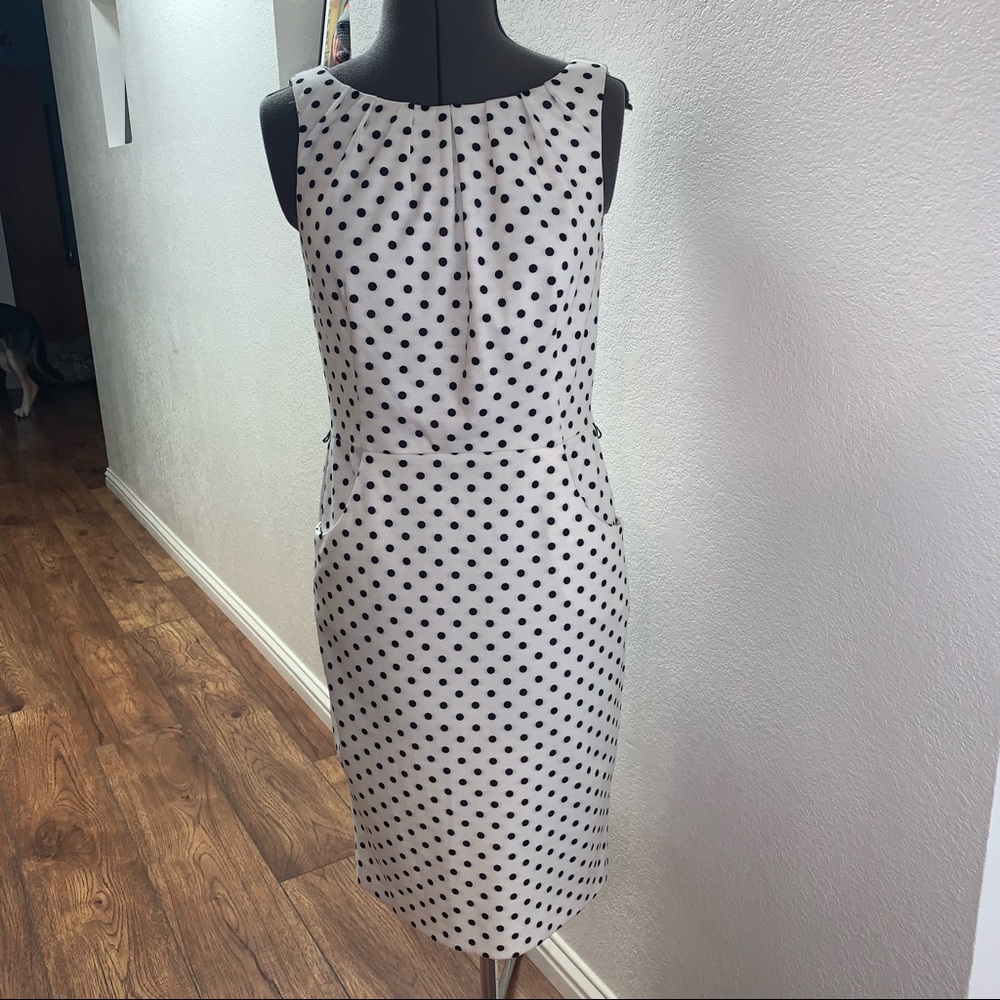Black and White Polka Dot Lauren Ralph Lauren Dress